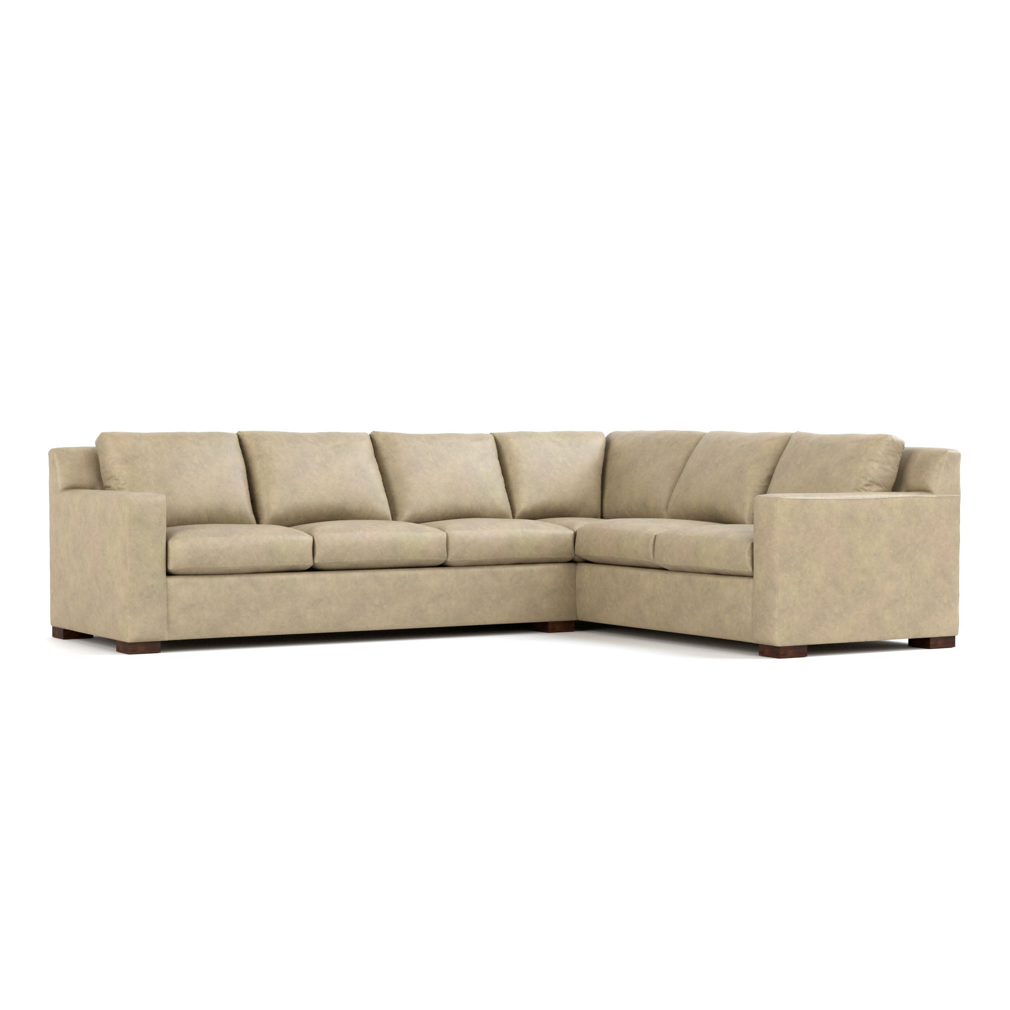 Keene Sectional Sofa - Modern L-Shaped Couch with Reversible Chaise, Soft Fabric Upholstery for Living Room, Family Room & Home Theater Comfort