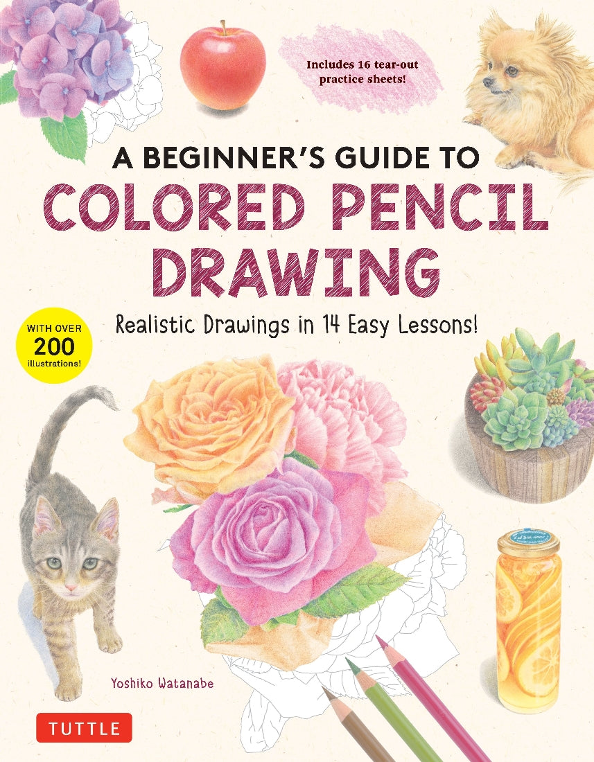 Colored Pencil Drawing Guide for Beginners - Step-by-Step Tutorial & Techniques | Perfect for Art Classes, DIY Projects & Creative Hobbies
