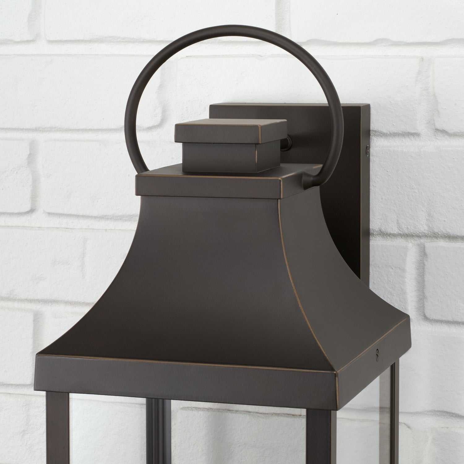 Capital Lighting One Light Outdoor Wall Lantern - Weatherproof Exterior Sconce for Porch, Patio & Garden - Durable Outdoor Lighting Fixture