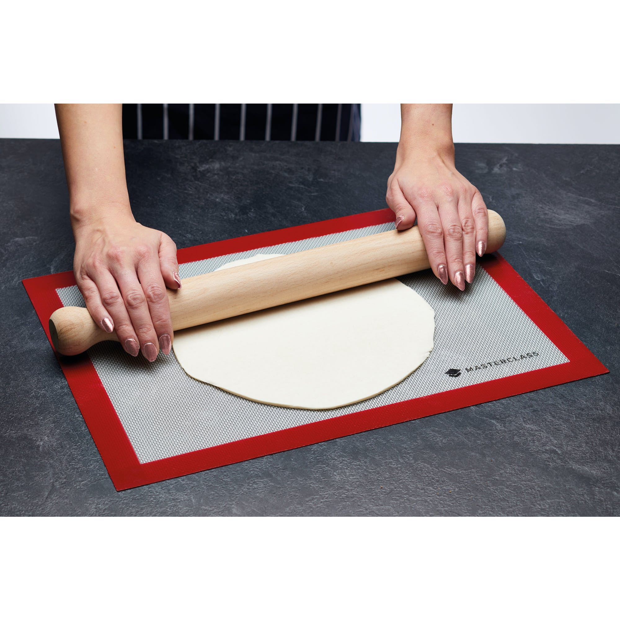 Non-Stick Silicone Baking Mat - Reusable, Flexible & Durable for Cookies, Pastries & Bread - Perfect for Baking, Roasting & Food Prep in Ovens