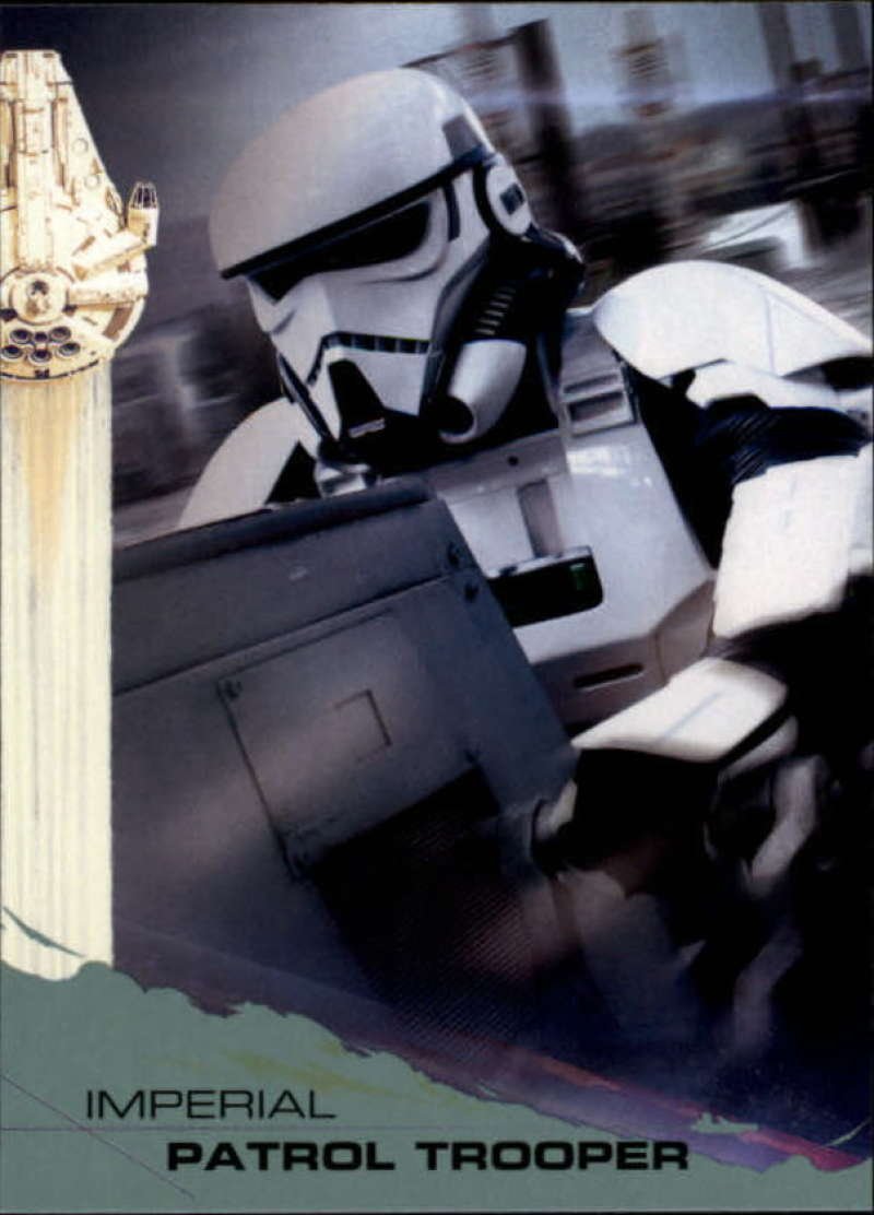 2018 Topps Solo A Star Wars Story Imperial Patrol Trooper #89 Silver Trading Card - Perfect for Collectors, Star Wars Fans & Card Game Enthusiasts