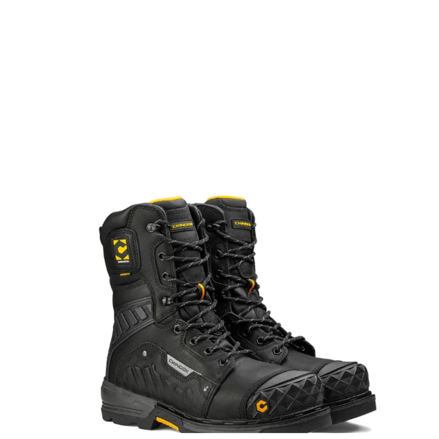 Chinook Men's Scorpion 9 Waterproof Composite Toe Work Boots - Steel Toe Safety Shoes for Construction, Hiking & Outdoor Work