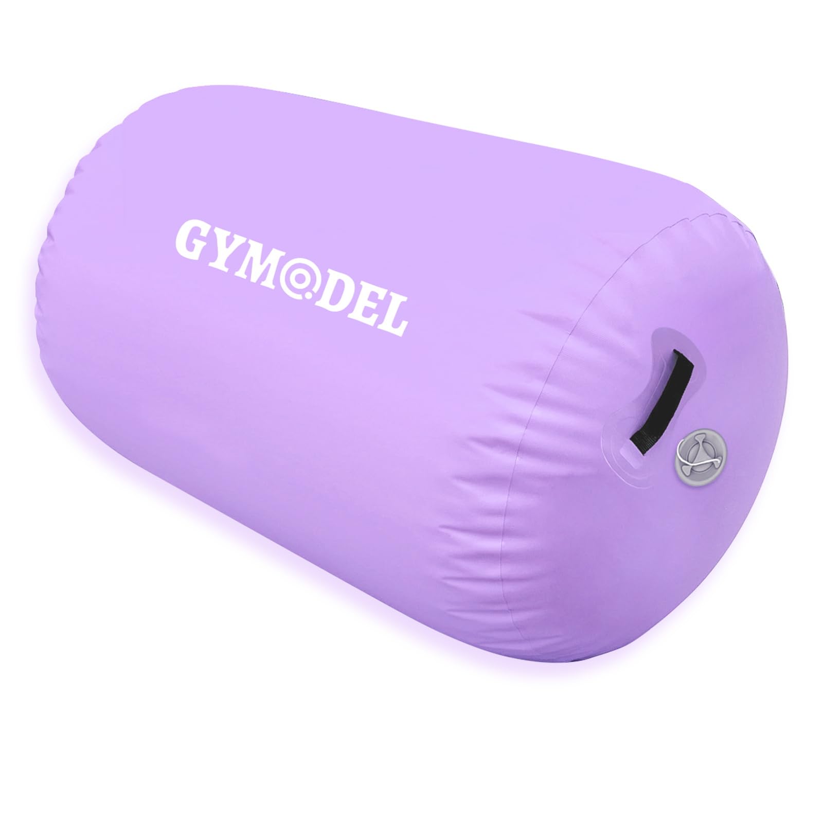 Inflatable Gymnastics Barrel Roller - Air Tumbling Mat for Back Handspring Training, Cheerleading & Yoga | Portable Home & Outdoor Exercise Equipment with Pump | Perfect for Gyms, Studios & Backyard Workouts