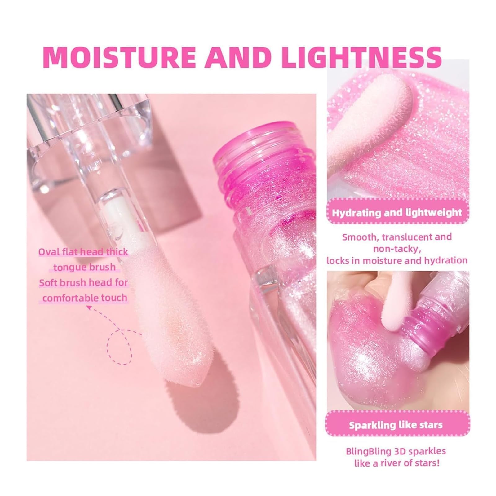 Boss Up Magic Color Changing Lip Oil - 2 Pack Hydrating Lip Gloss, Moisturizing & Plumping Lip Treatment for Women | Perfect for Daily Wear, Date Night & Special Occasions