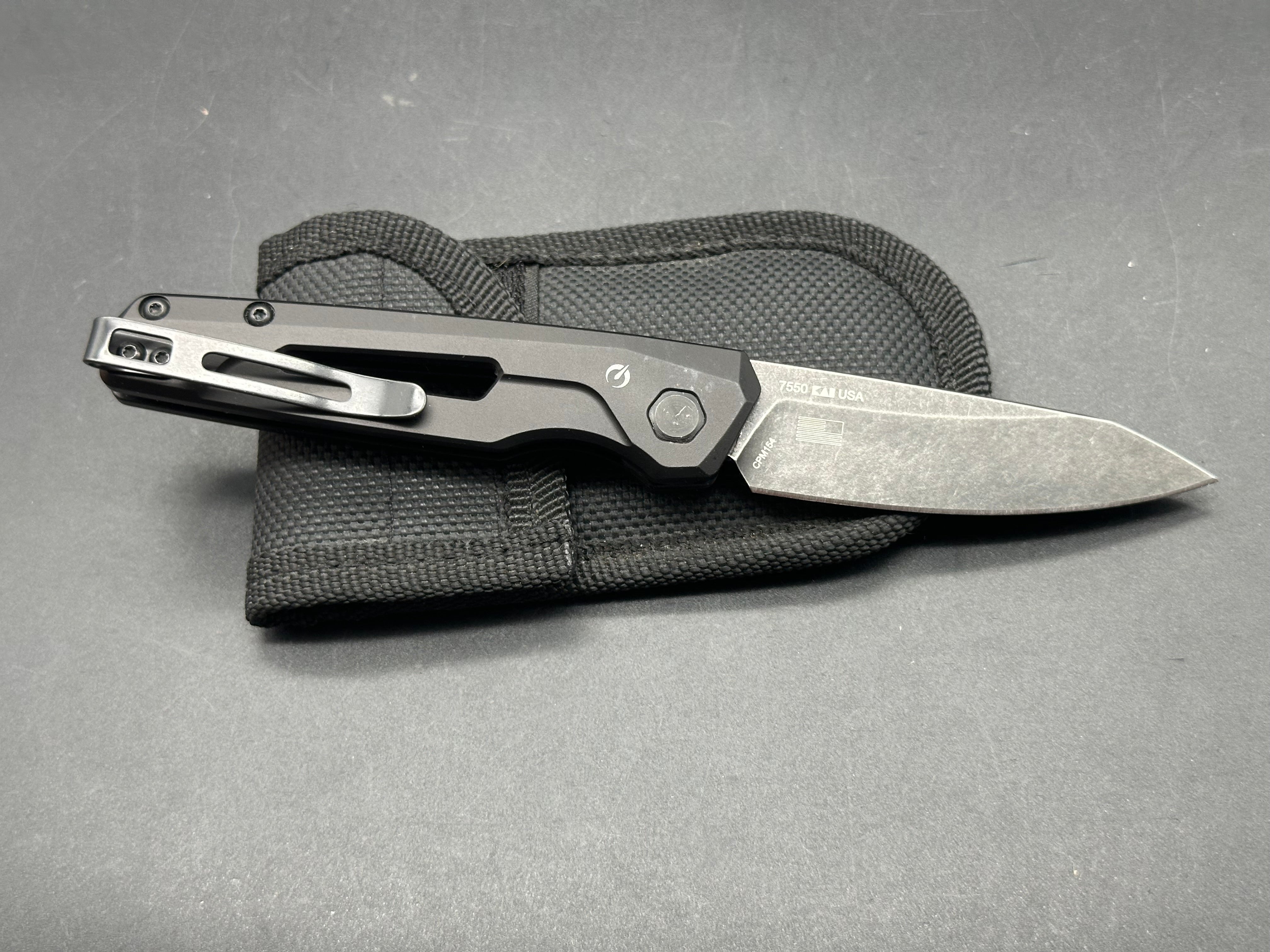 Kershaw Launch 11 Automatic Knife - Black Aluminum Handle with 2.75