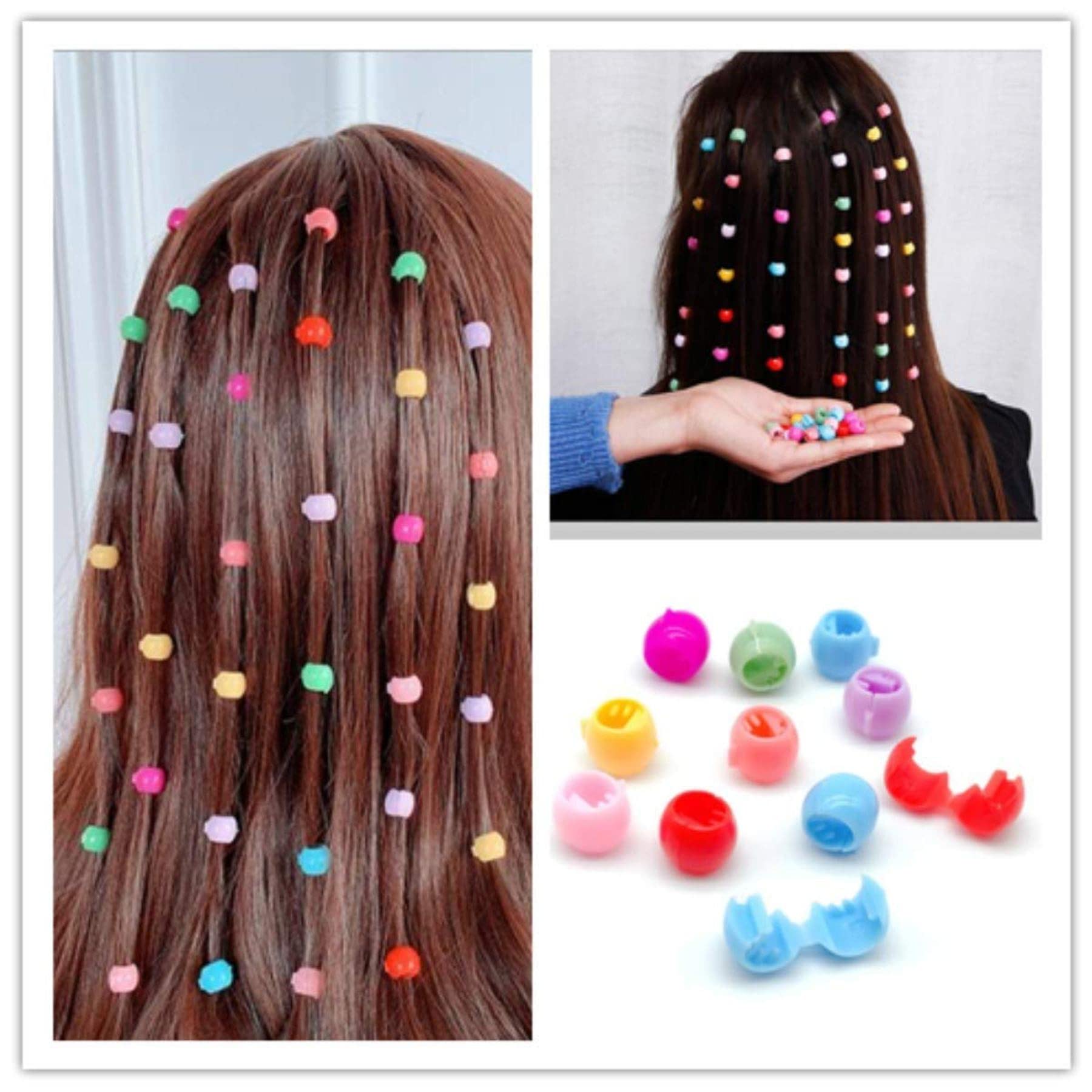 Snowpearl 30-Piece Stylish Hair Accessories Set – Cute Cartoon Hair Clips | Bobby Pins | Mini Hair Beads & Claws – Multicolor for Women & Girls – Perfect for School, Parties, and Everyday Hairstyling