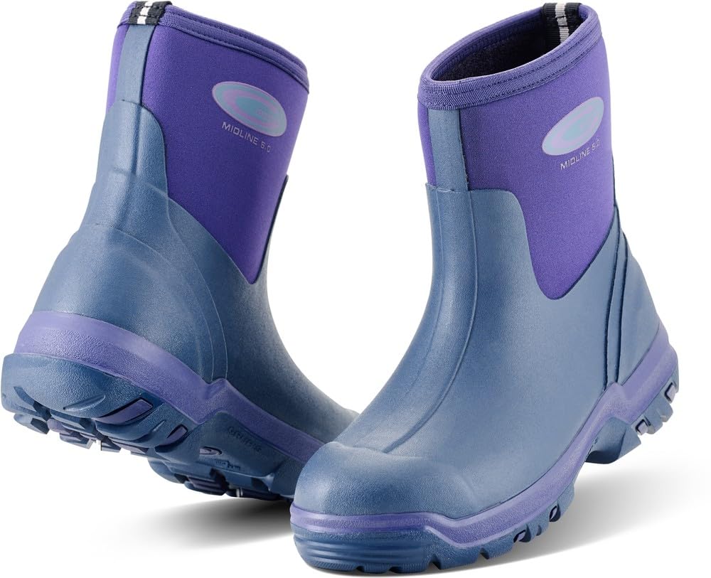Grubs Women's Midline Mid Stretch Outdoor Boots - Waterproof Hiking & Winter Snow Boots for Women - Perfect for Camping, Hiking & Cold Weather Adventures
