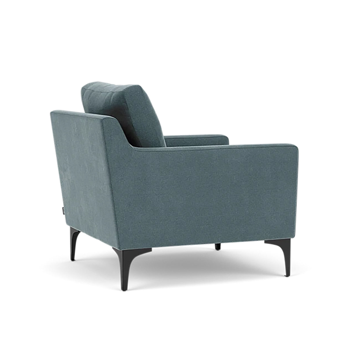 Astha Fabric Armchair - Modern Upholstered Accent Chair for Living Room, Bedroom & Office - Comfortable Lounge Chair with Soft Fabric & Sturdy Frame
