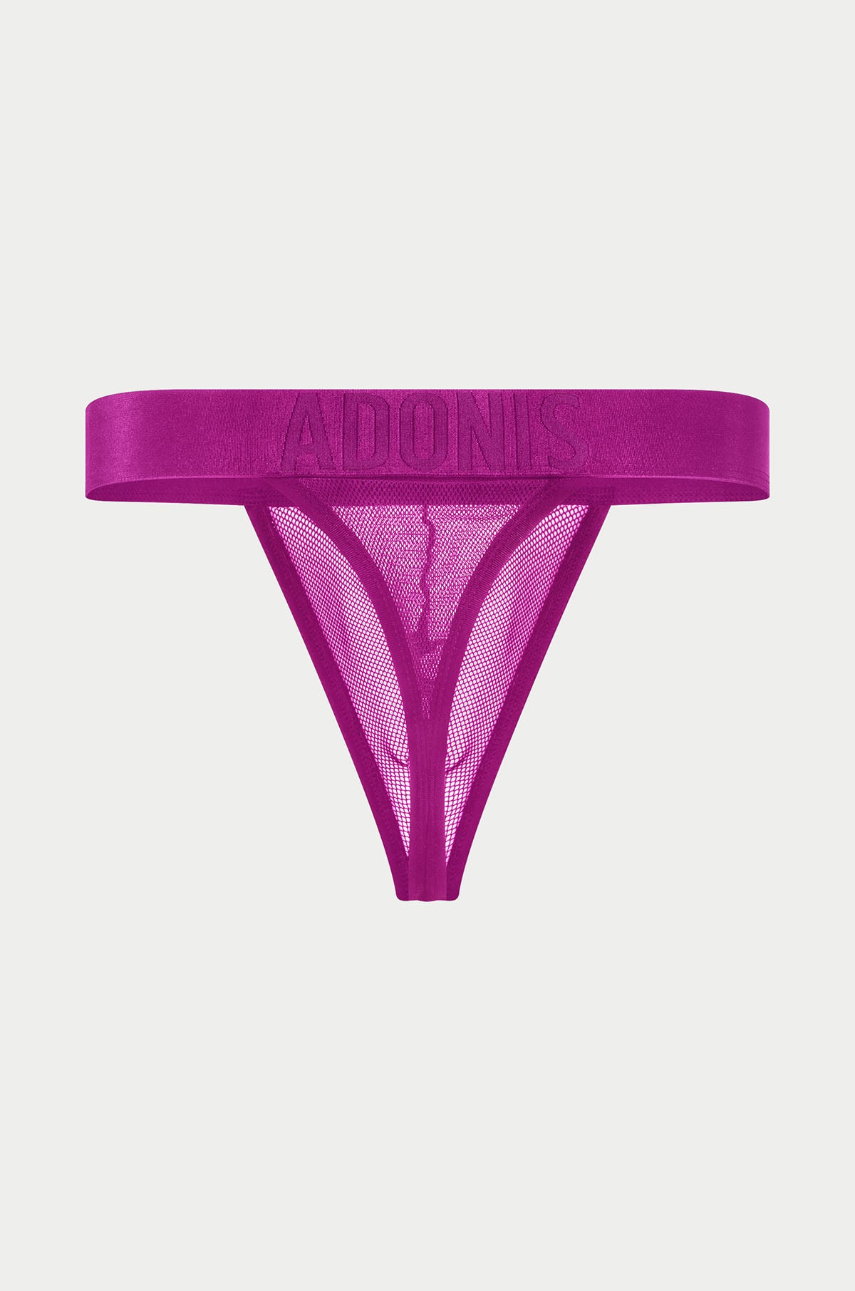Luxury Mesh Purple Thong Panties for Women - Sexy Lingerie for Date Night & Special Occasions