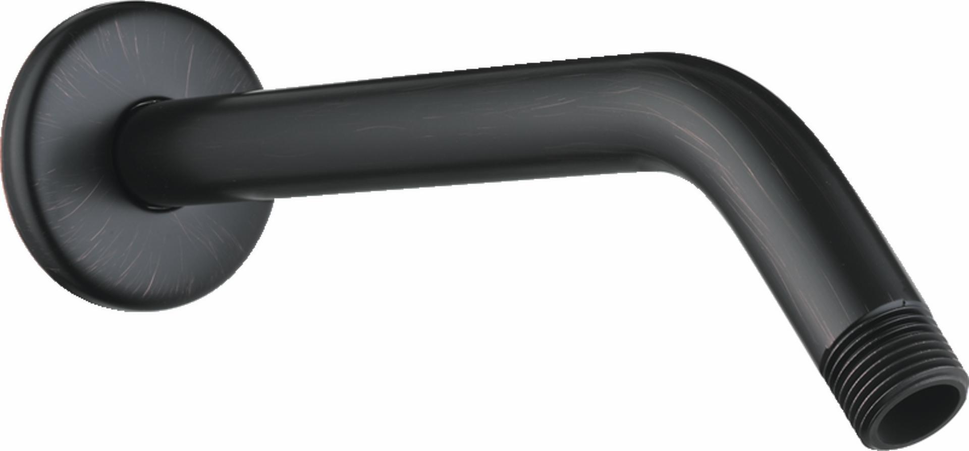 Hansgrohe 9-Inch Rubbed Bronze Shower Arm - Durable Bathroom Fixture for Modern & Traditional Showers