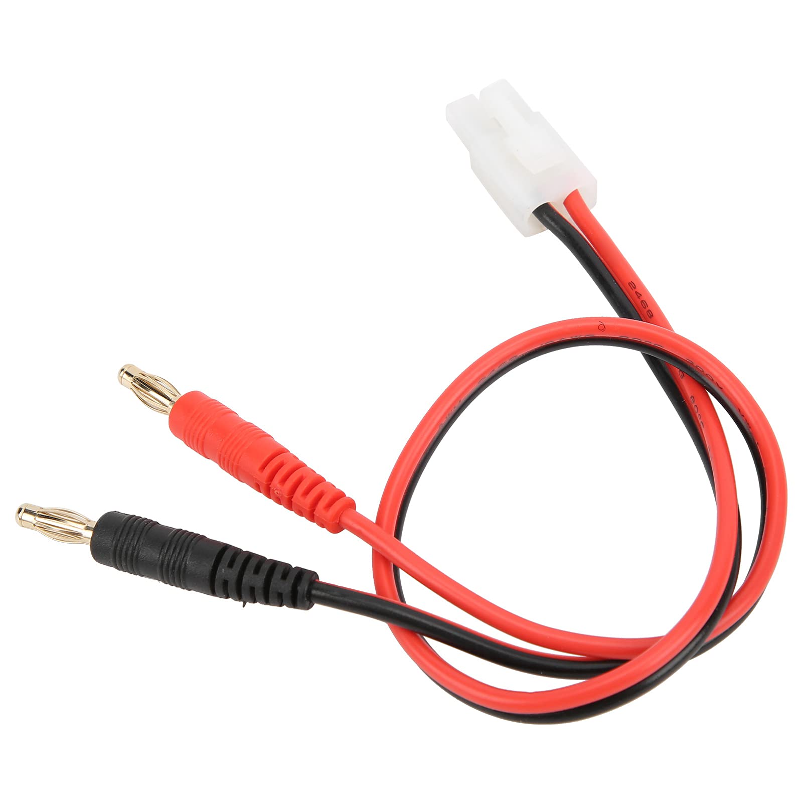 RiToEasysports 31.6cm 16AWG RC Charger Adapter Cable for B6/B6AC Lithium Battery Charger - Compatible with RC Cars, Model Cars, Drones, and Airplanes - High-Quality Connector for Fast Charging and Safe Power Transfer