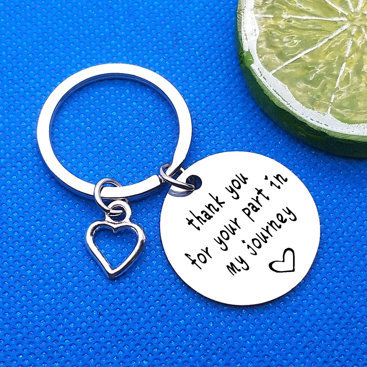 Premium Mentor & Leader Keychain - Thoughtful Boss Appreciation Gift for Farewell, Thank You & Goodbye | Ideal Office Gift for Coworkers, Counselors & Supervisors | Perfect for Career Milestones & Professional Relationships