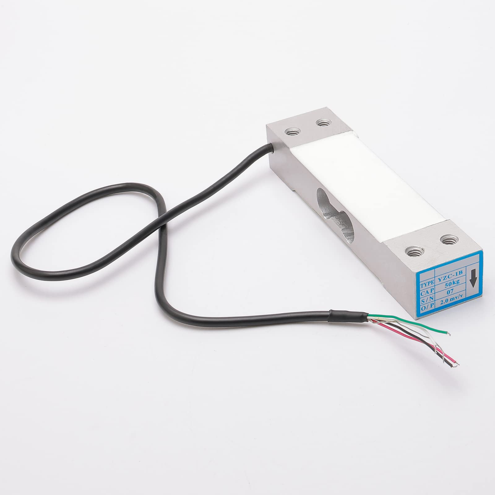 50kg Digital Platform Scale with High Precision Load Cell Sensor - Perfect for Industrial Weighing, Shipping, and Laboratory Use