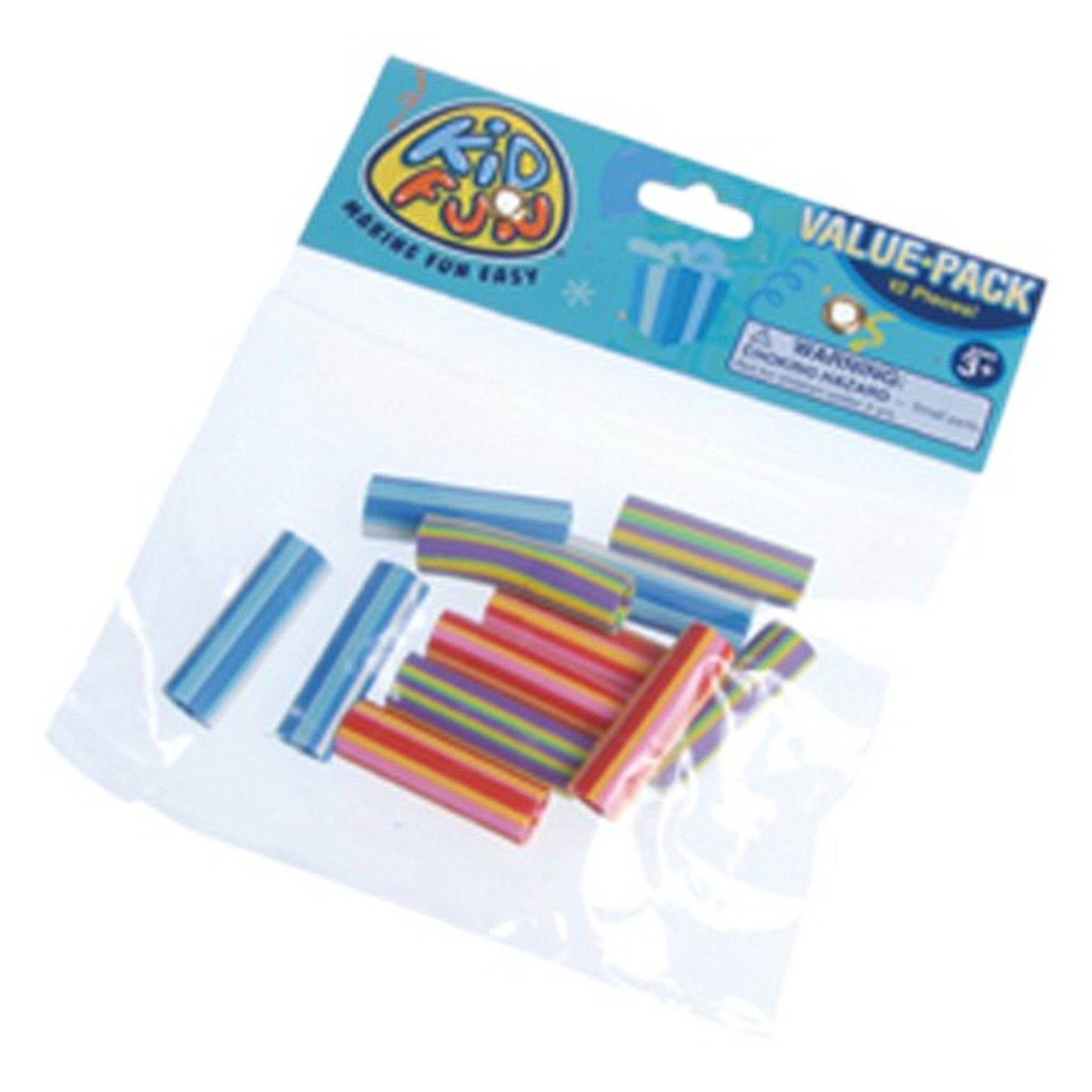 U.S. Toy Striped Pencil Grips (12 Pack) - Ergonomic Writing Aid for Kids & Adults - Perfect for School, Office & Home Use