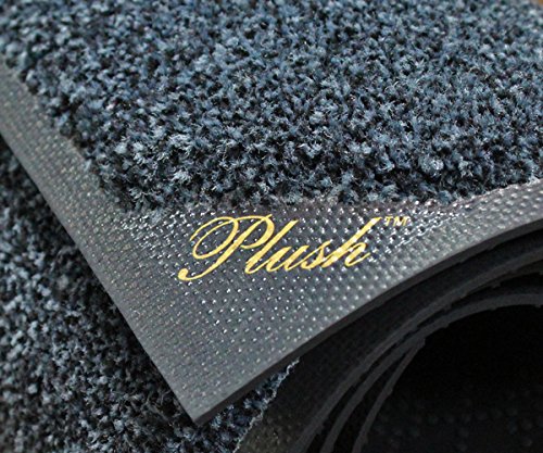 Luxury Dark Green Plush Carpet 4' x 5' - Super Soft Non-Slip Entrance Door Mat for Home & Office - Perfect for Living Room, Bedroom, or Entryway Decor