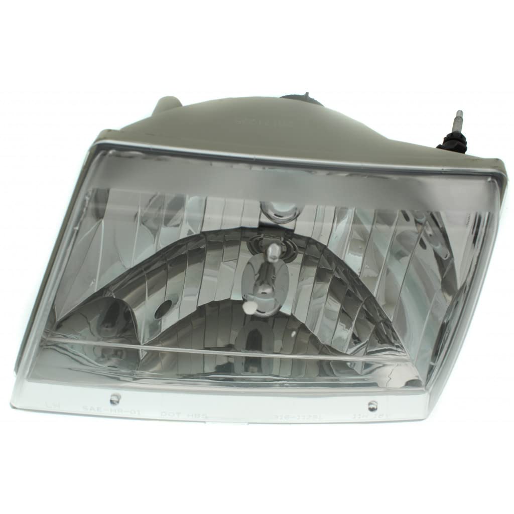 KarParts360 Driver Side Headlight Assembly for 2001-2008 MAZDA B3000 - CAPA Certified Replacement with Bulbs (Part #MA2502117) - Perfect for Night Driving & Vehicle Restoration Projects