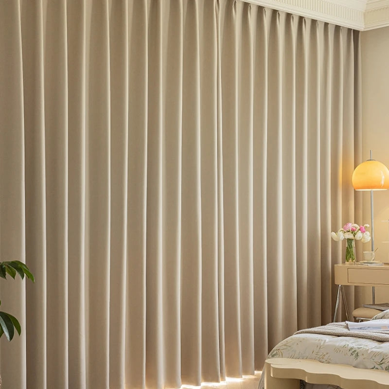 Alice Japandi Style Curtain Swatch Samples - Minimalist Neutral Fabric Swatches for Window Treatments - Perfect for Boho, Scandinavian & Japandi Home Decor