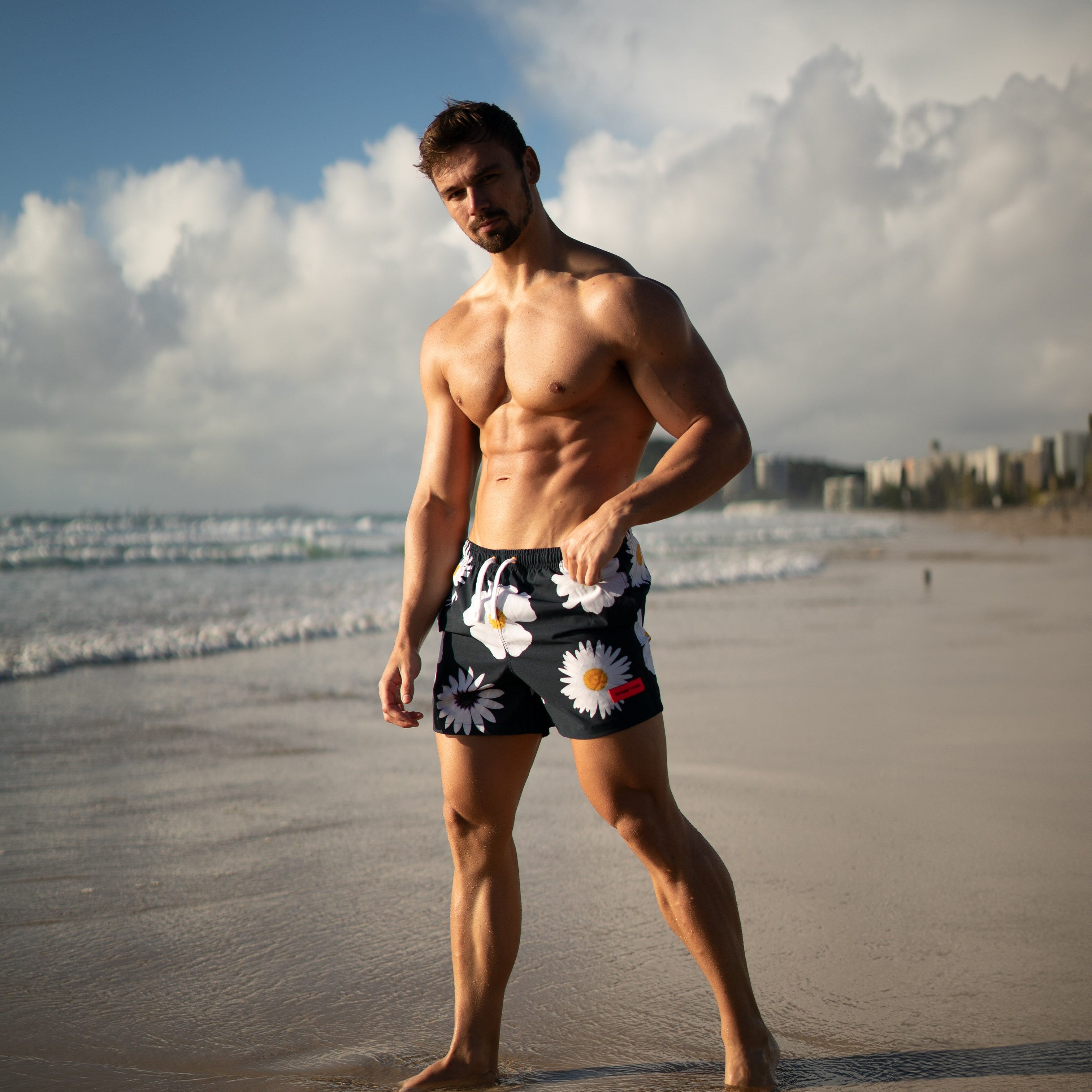 **Men's Quick-Dry Swim Shorts - Temptation Style for Beach, Pool & Water Sports | Comfortable & Stylish Swimwear**
