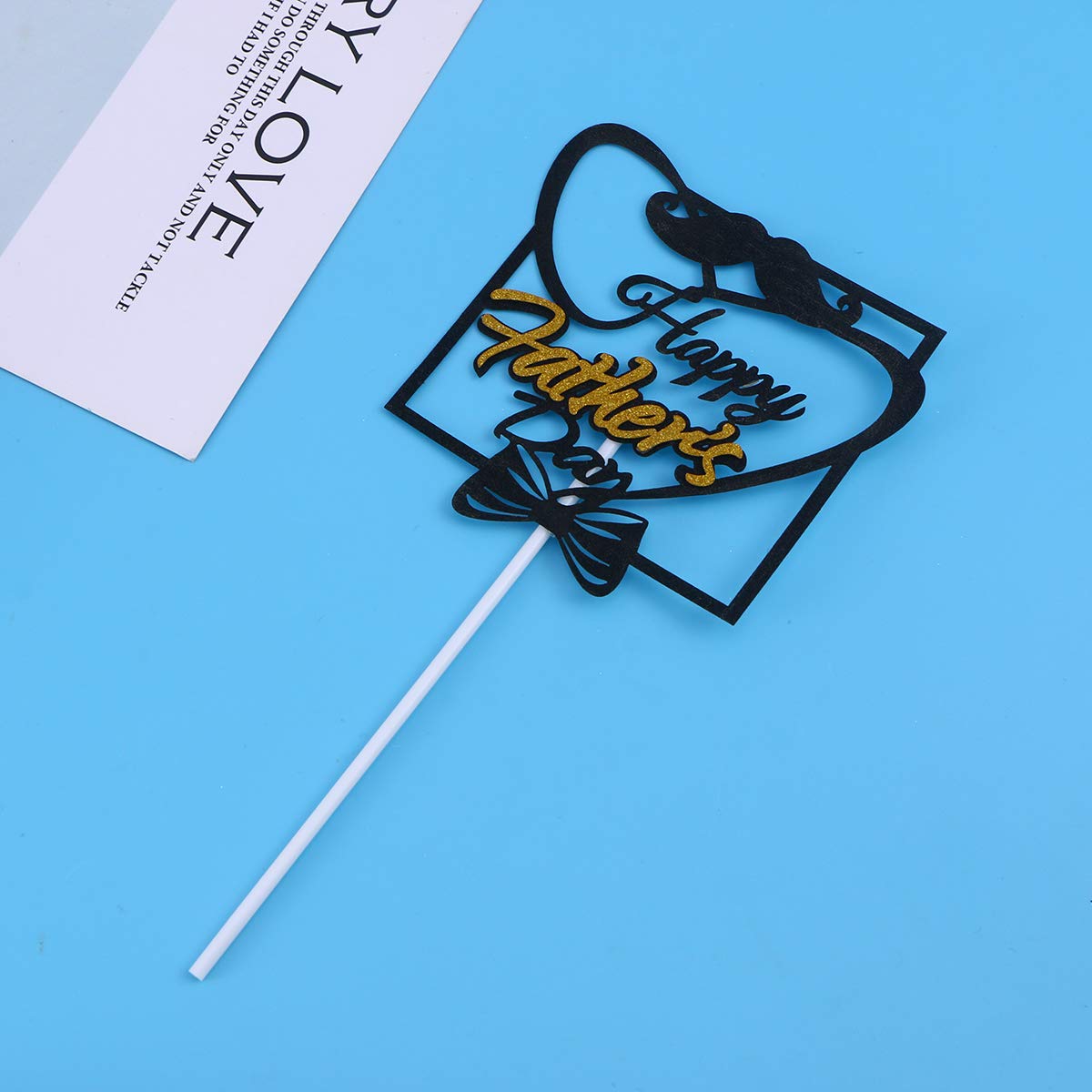 10pcs Happy Father's Day Cupcake Toppers - Father's Day Cake Decorations, Birthday Party Supplies for Dad - Perfect for Father's Day Celebrations, Birthday Parties & Family Gatherings