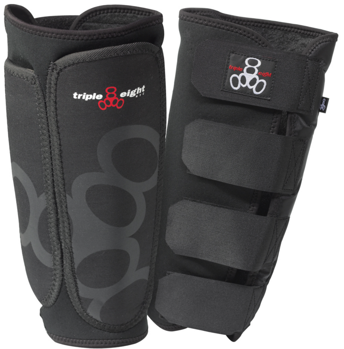 Triple Eight ExoSkin Shin & Whip Guards - Protective Gear for Skateboarding, Roller Derby & Extreme Sports - Lightweight & Durable Knee & Leg Protection