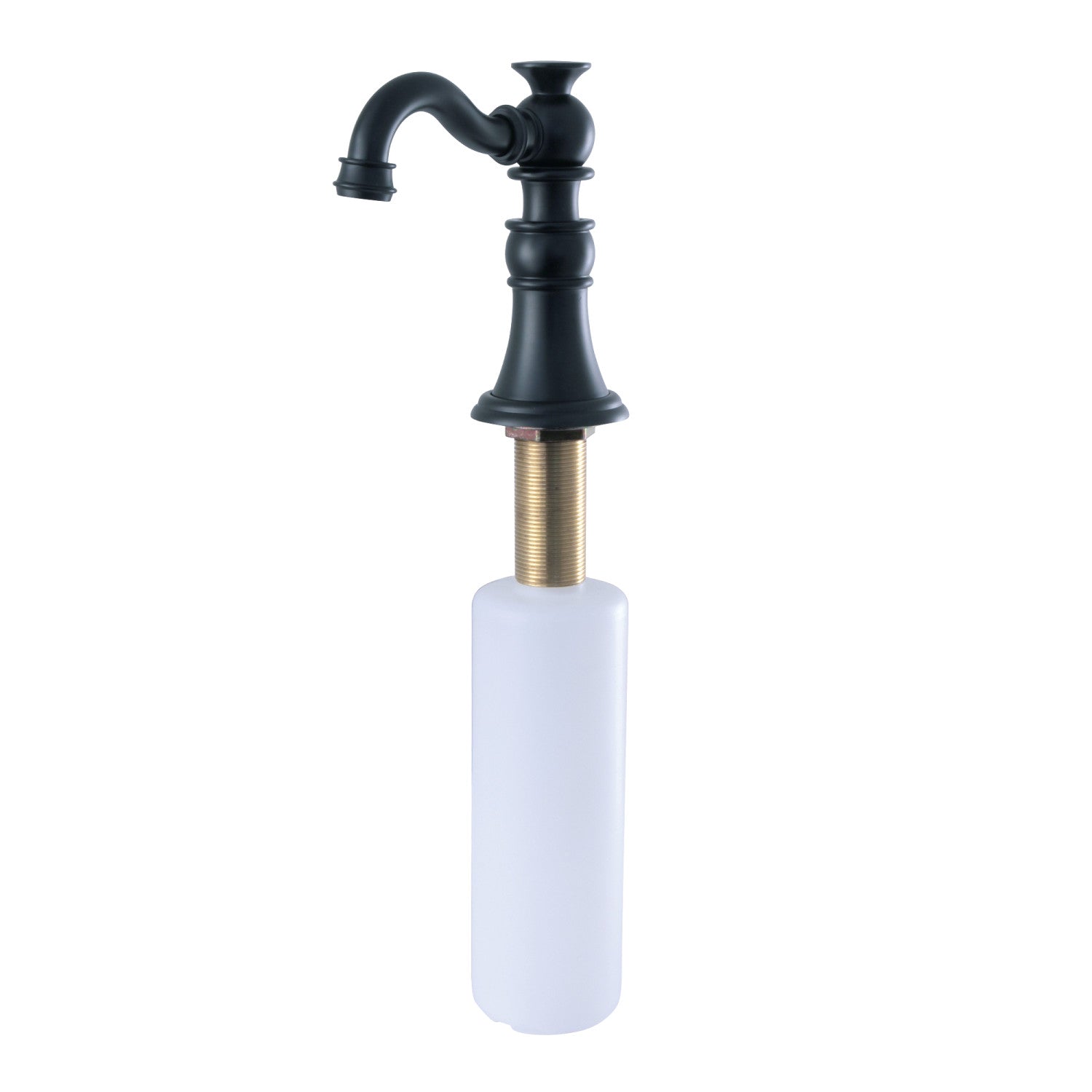American Classic SD1970 Matte Black Kitchen Soap Dispenser - Perfect for Farmhouse, Modern & Vintage Home Decor | Hand Soap & Dish Soap Dispenser for Kitchen, Bathroom & Laundry Room