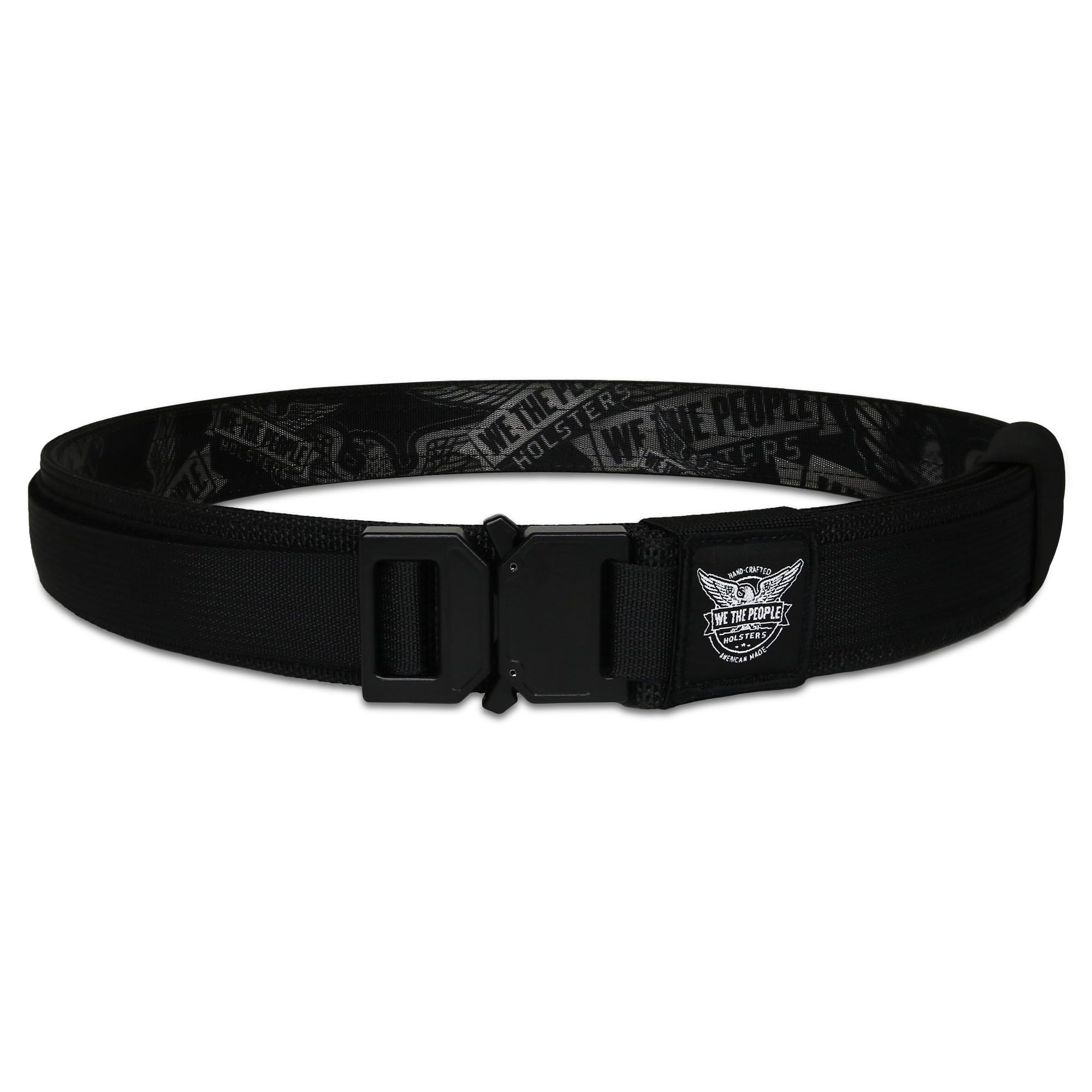 We The People Holsters - Tactical Gun Belt with Talon Buckle for Concealed Carry - Durable Nylon Belt for CCW, Open Carry & Range Use - Perfect for Everyday Wear & Tactical Situations
