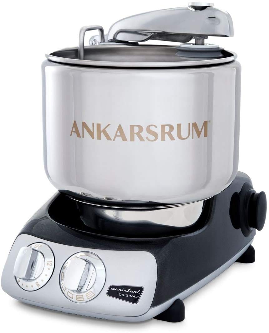 Ankarsrum Premium Stand Mixer 600W - Original Swedish Assistent Mixer Since 1940 - Top Performance Kitchen Appliance for Baking, Dough Kneading & Food Prep - Available in Multiple Colors