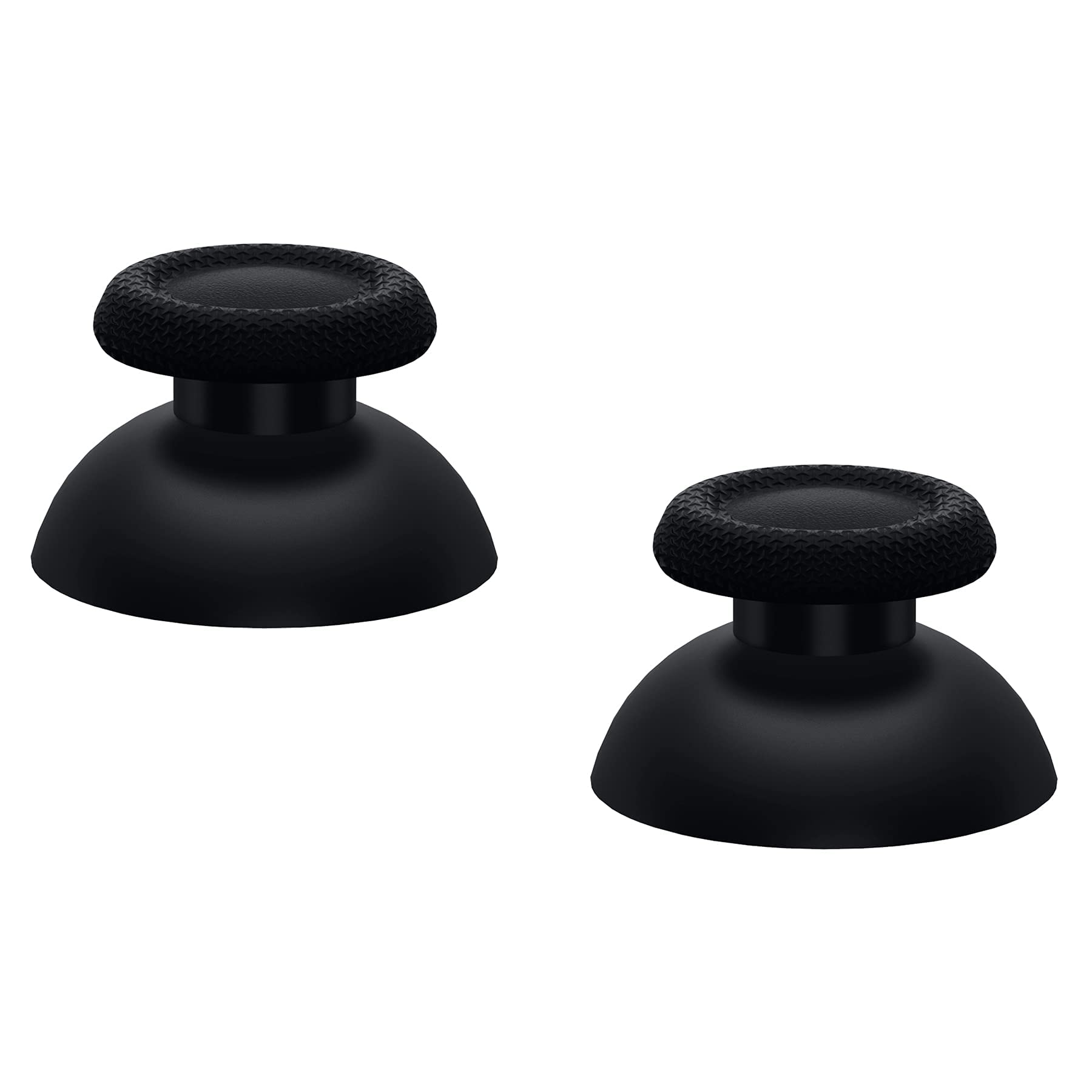 ExtremeRate Black PS5 Controller Thumbsticks - Compatible with PS4 for Gaming