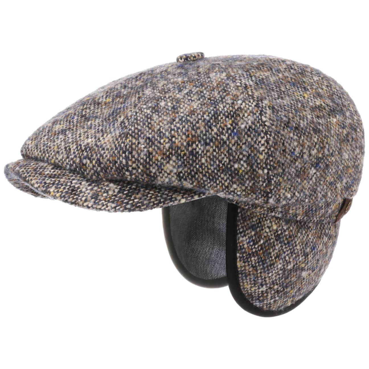 Stetson Hatteras Donegal Earflaps Cap - Warm Winter Hat for Men & Women - Perfect for Outdoor Activities, Skiing, and Cold Weather Protection