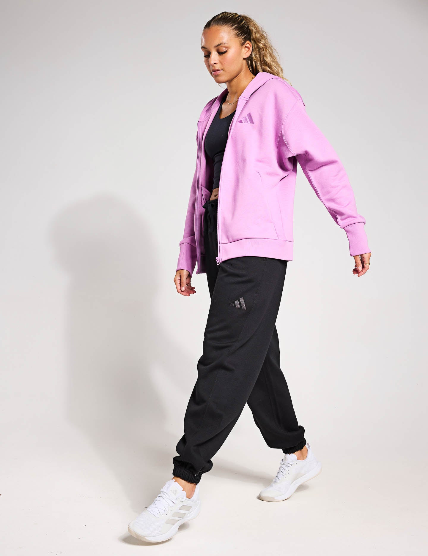 ALL SZN Fleece Full Zip Hoodie - Preloved Purple | Cozy & Warm Winter Wear for Men & Women | Perfect for Outdoor Activities, Casual Outfits & Layering