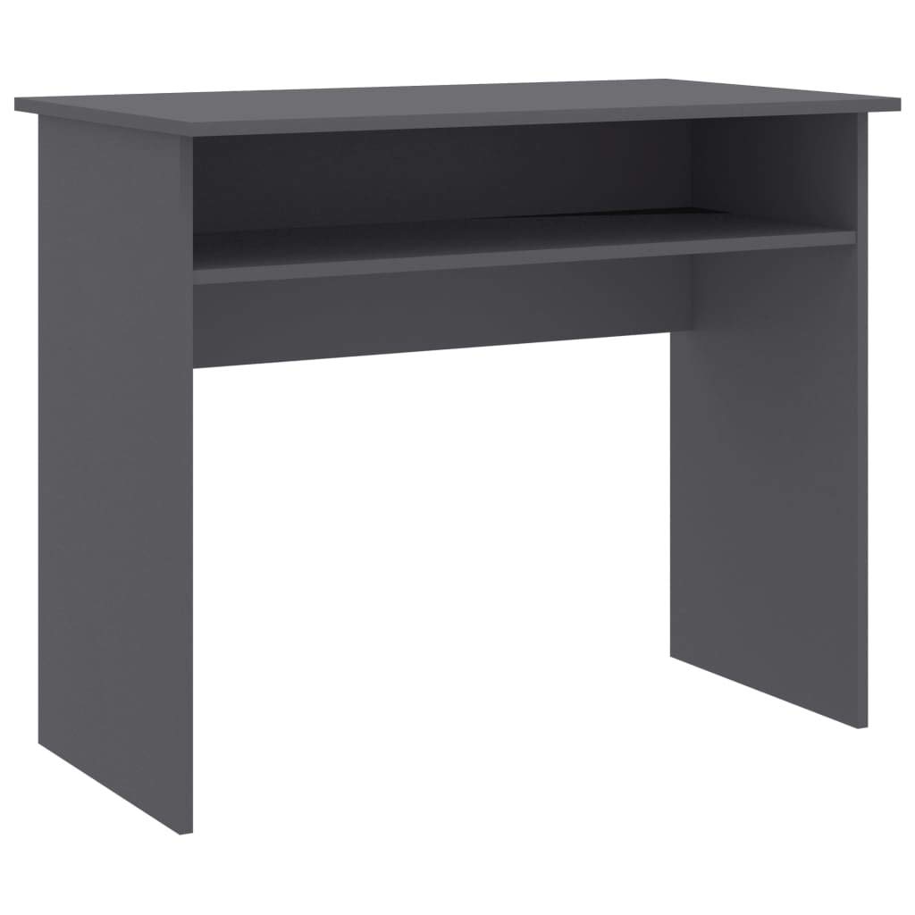 FAMIROSA Gray Computer Desk 35.4