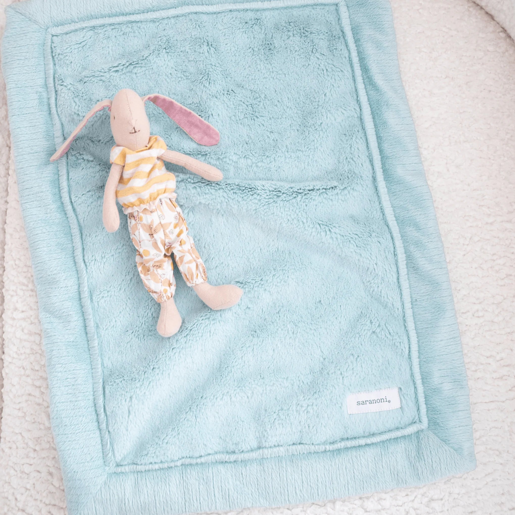 Cozy Mini Lush Blanket - Ultra Soft & Lightweight Throw for Babies, Kids & Adults - Perfect for Cuddling, Lounging & Traveling