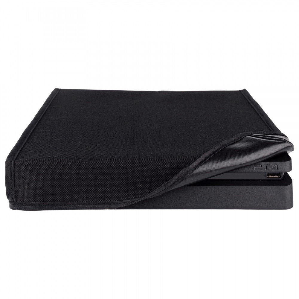 eXtremeRate Waterproof Dust Proof Cover for PS4 Slim Console - Protective Case for Gaming, Travel & Outdoor Use - Model JYP4S0003GC