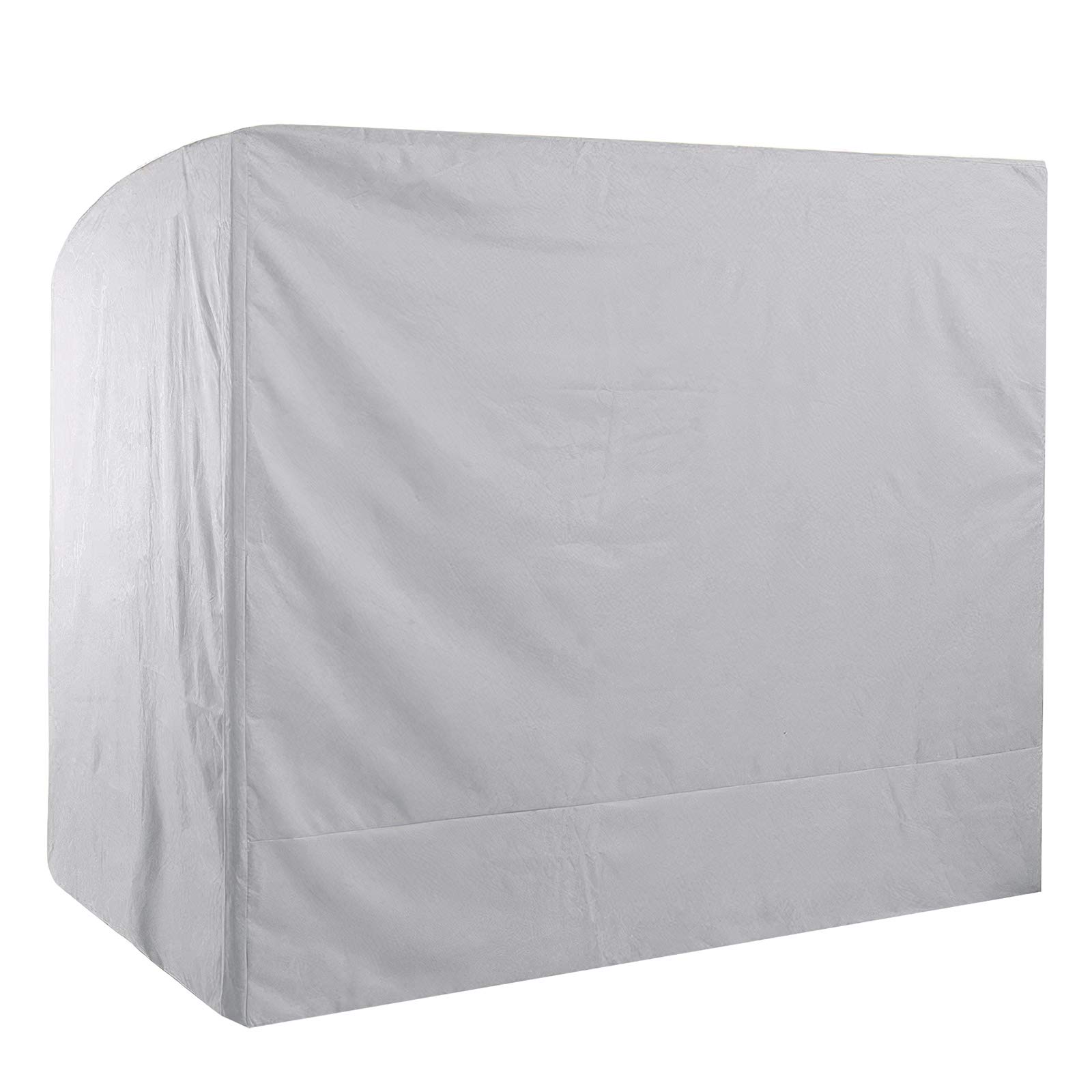 Wallfire Waterproof & Dustproof Patio Swing Cover with Silver Coating - 67x63x47 Inch Foldable Outdoor Furniture Protector for Garden, Porch & Backyard (Weatherproof Swing Seat Cover)