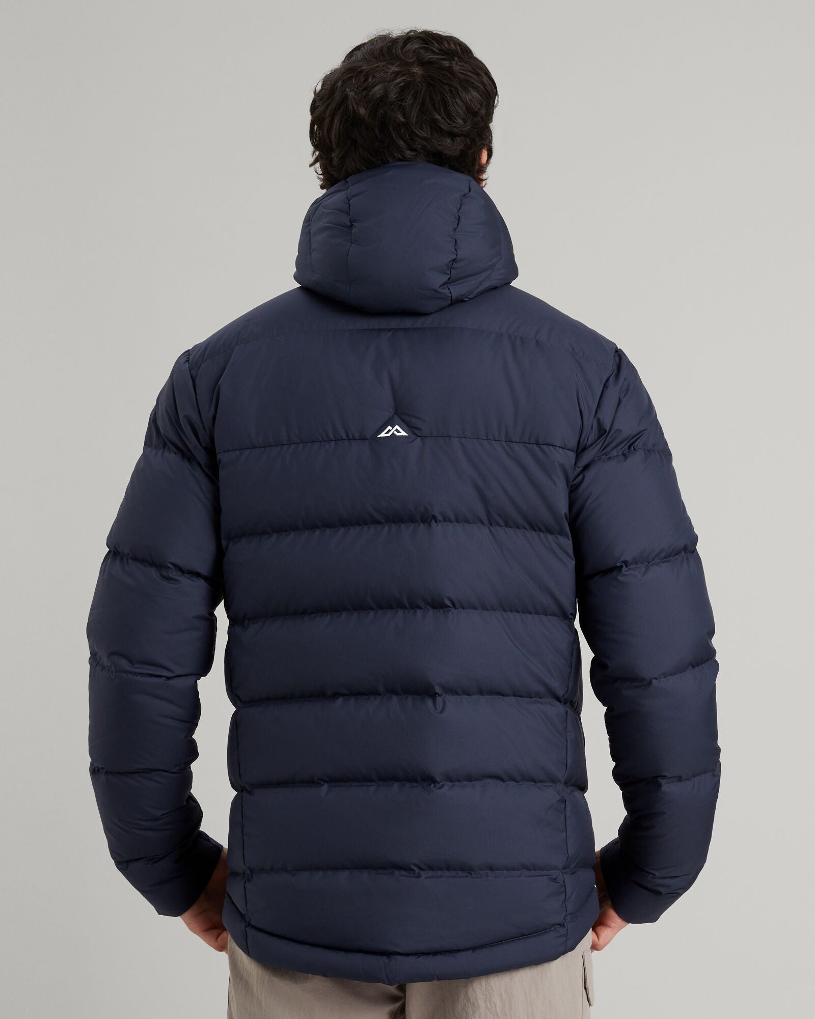 Men's Epiq Hooded Down Jacket - Waterproof Winter Coat for Outdoor Activities | Midnight Navy | Warm Puffer Jacket for Hiking, Camping & Cold Weather
