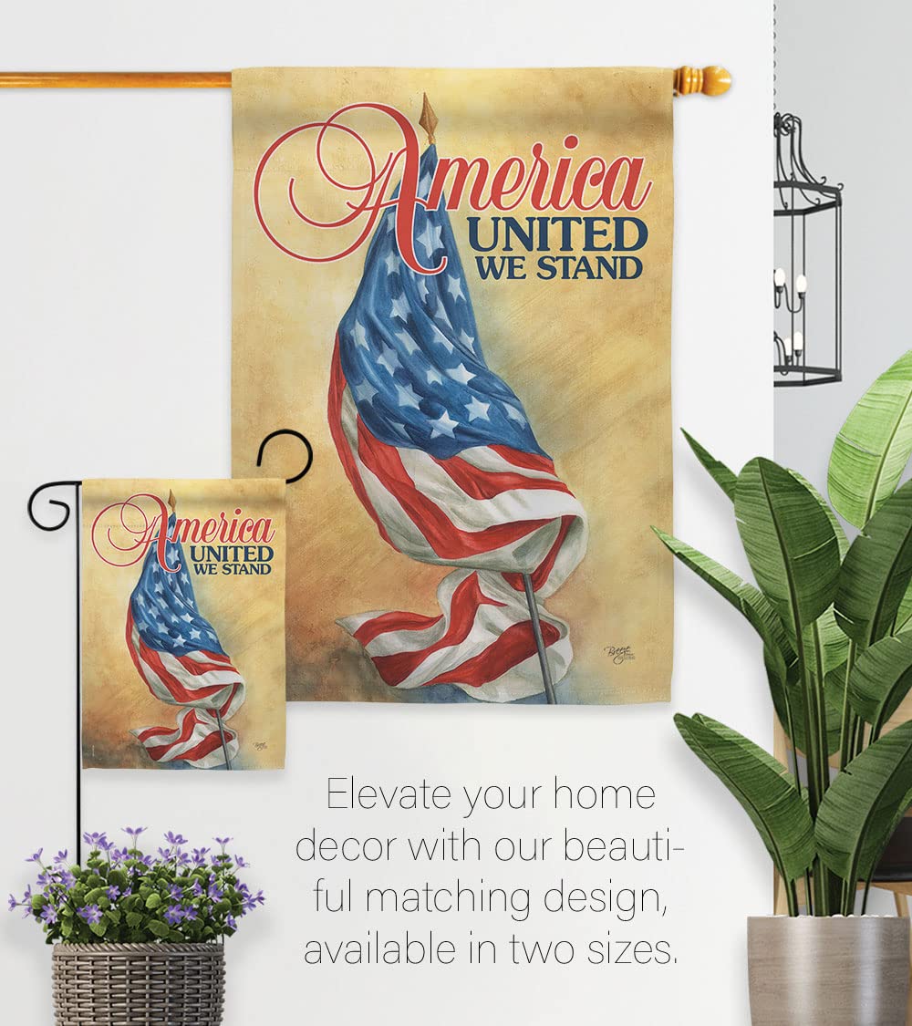 Patriotic Vertical Flags Set - 28