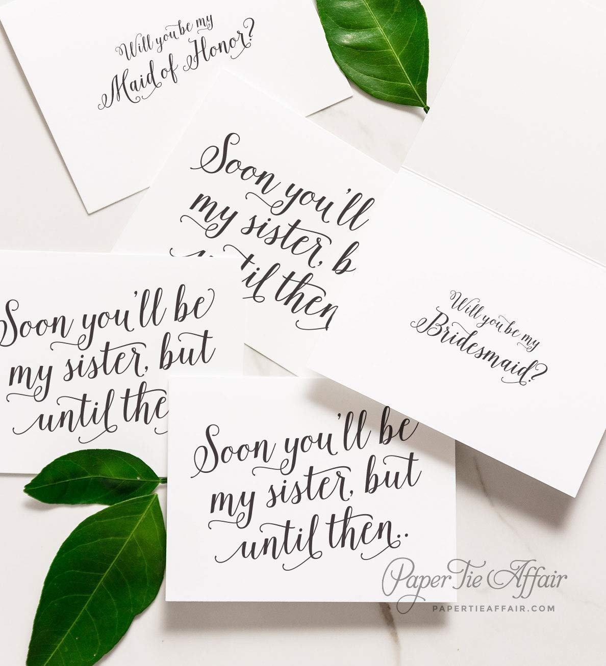 Customizable Bridesmaid Proposal Card for Sister-in-Law - 'Soon You'll Be My Sister' Wedding Invitation - Choose Envelope Color & Quantity - Perfect for Bridal Party, Wedding Proposals & Sister-in-Law Gifts