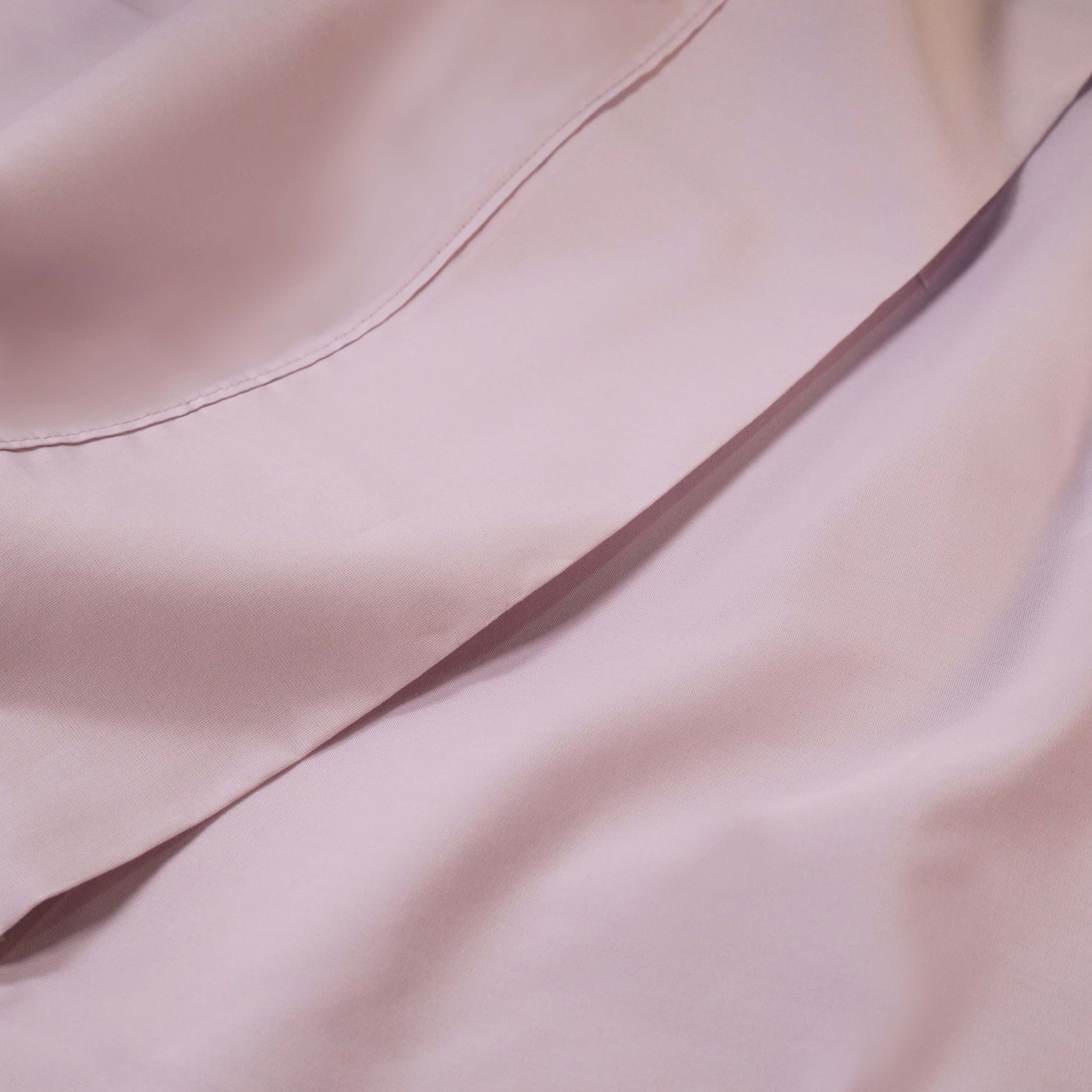 300 Thread Count Cotton Percale Solid Deep Pocket Bed Sheet Set - Queen Size, Soft & Breathable Luxury Sheets for Comfortable Sleep - Perfect for Master Bedroom, Guest Room or Vacation Home