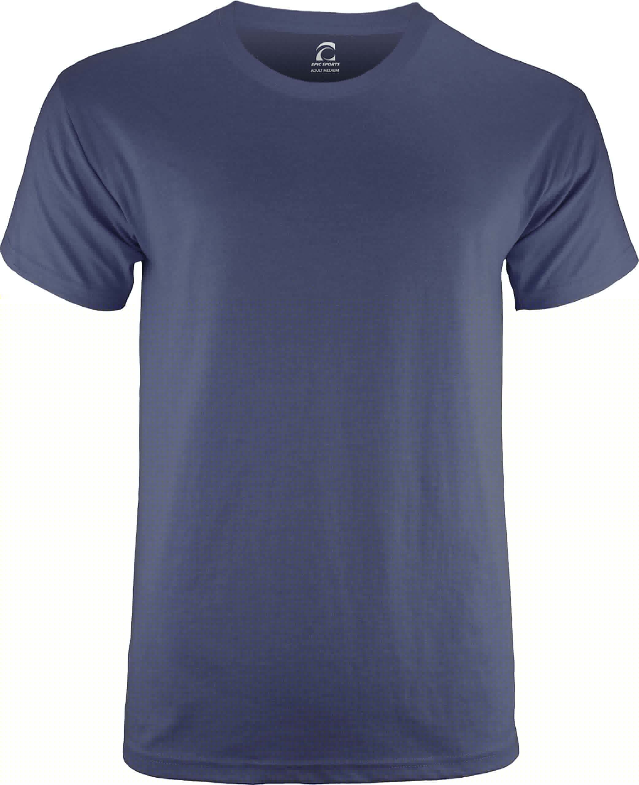 Epic Youth 5.6 Ounce Pre-Shrunk Heavy Cotton T-Shirt - Heather Blended Colors for Casual Wear & Everyday Comfort