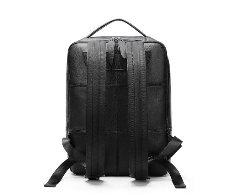 Large Travel Backpack for Women - Genuine Black Leather Purse Bag with USB Charging Port, Water Resistant & Spacious Compartments - Perfect for Work, Gym, Hiking & Weekend Getaways