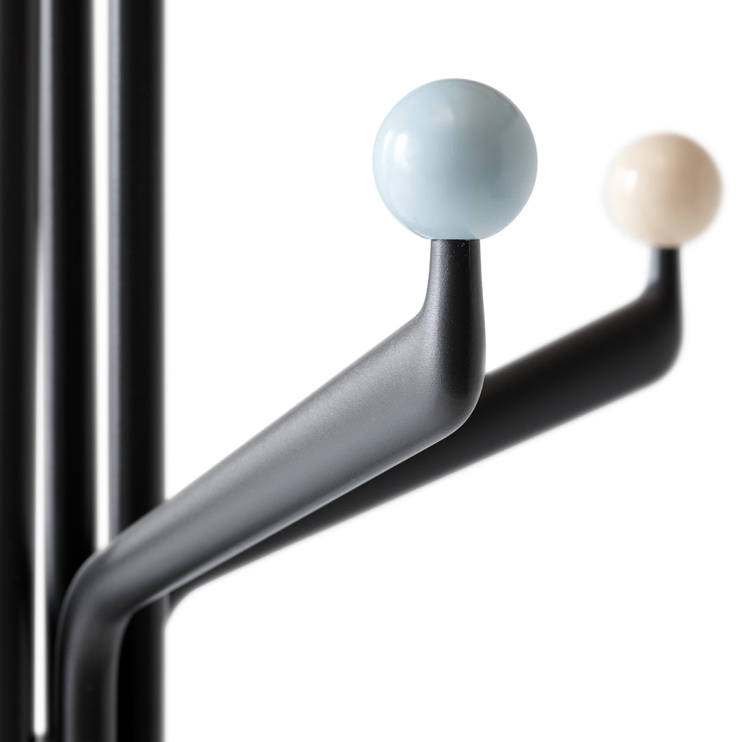 SC77 Modern Coat Stand with Hooks - Stylish Entryway Organizer for Jackets, Hats & Bags | Perfect for Home, Office & Dorm Room Decor