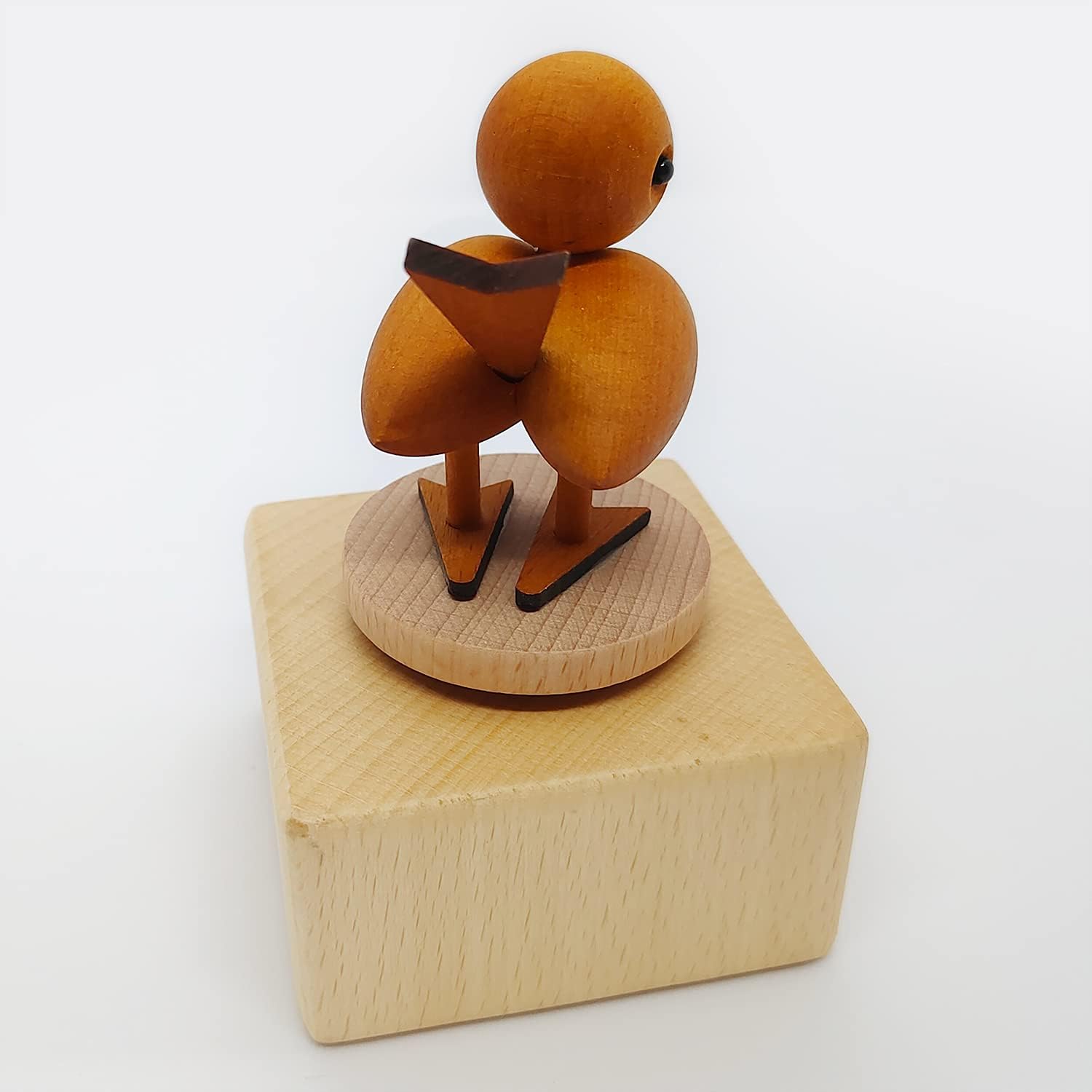 Mini Wooden Bird Music Box - Handcrafted Animal Mechanical Music Box for Kids & Adults - Perfect Gift for Friends, Birthday, Anniversary - Ideal for Bedroom Decor, Relaxation & Special Moments