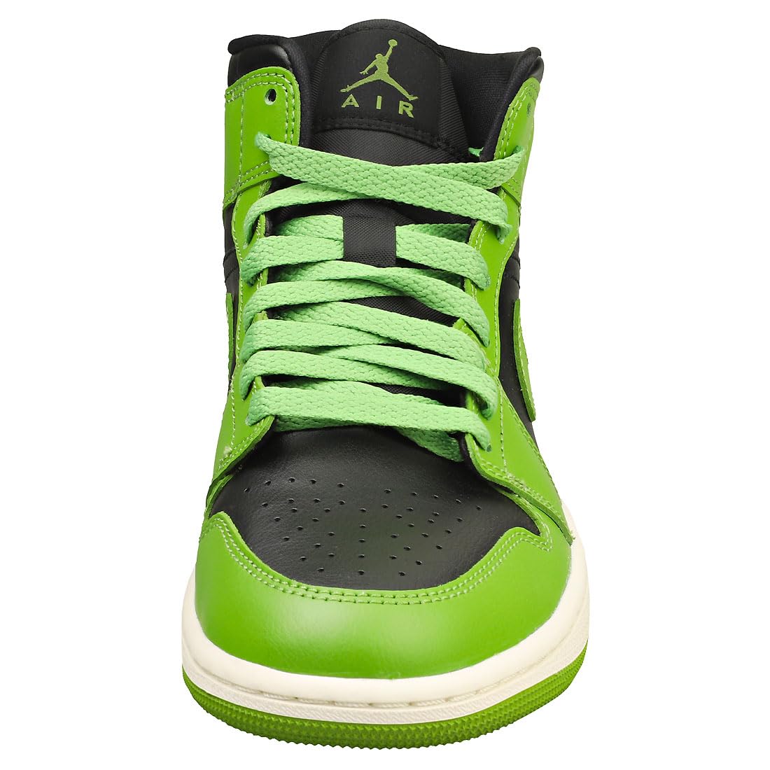Women's Air Jordan Retro 1 Mid 'Altitude Green' Basketball Shoes - Size 5.5 | BQ6472-031 | Streetwear & Casual Fashion Sneakers for Everyday Wear