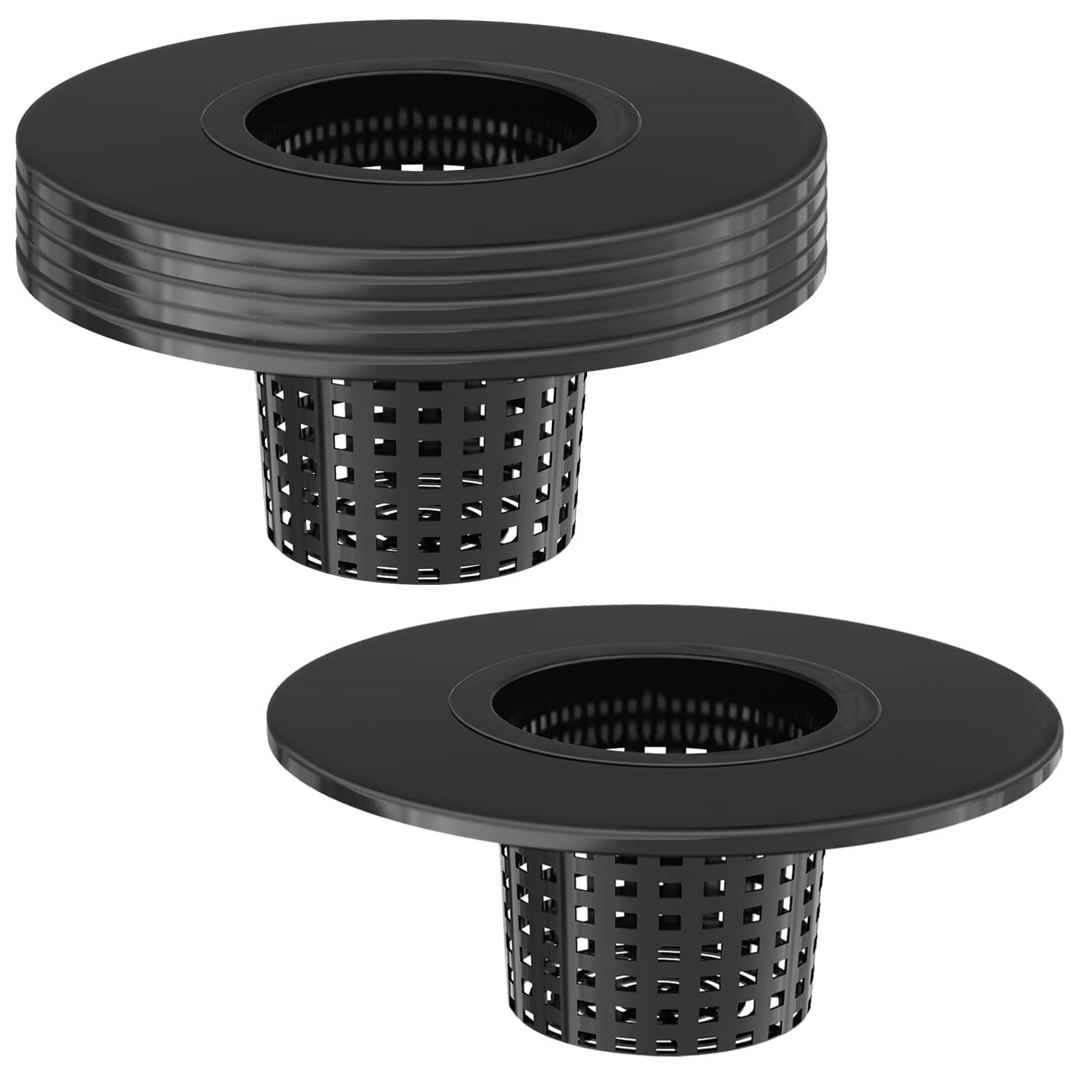 5 Pack 6 Inch Net Pots for Hydroponics - Wide Lip Bucket Basket for Hydroponic & DWC Bucket Systems | Perfect for Indoor Gardening, Hydroponic Vegetables, and Herb Growing