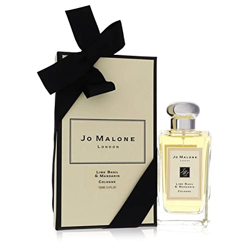 Jo Malone Lime Basil & Mandarin Cologne Spray for Men & Women - 3.4 oz Unisex Perfume for Everyday Wear, Date Night & Special Occasions
