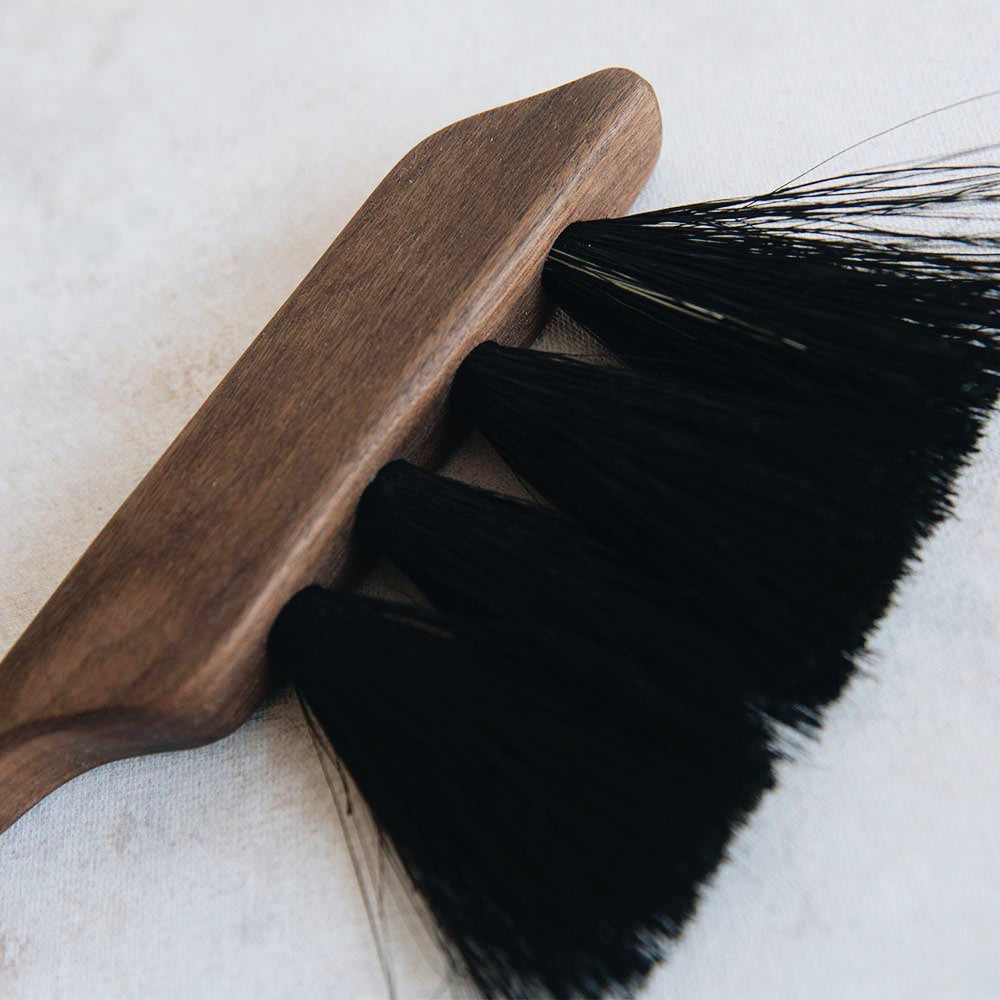 Premium Medium Wooden Counter Brush No. MT0948 - Natural Wood Handle for Kitchen, Bar & Restaurant Cleaning - Perfect for Countertops, Tables & Hard Surfaces