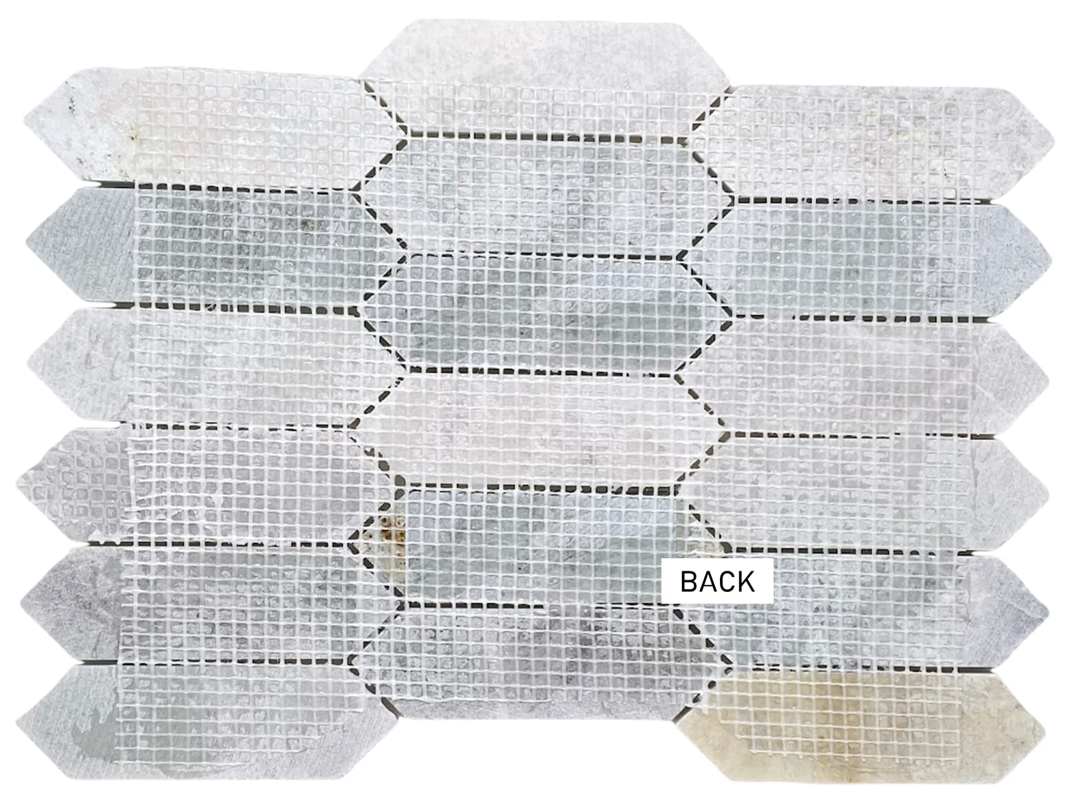 Premium Ming Green Long Picket Pattern Marble Mosaic Tile - Polished Finish for Floor & Wall - 5 Sheet Pack (4.85 Sqft) - Perfect for Kitchen Backsplash, Accent Walls, Bathroom Decor & Modern Interior Design