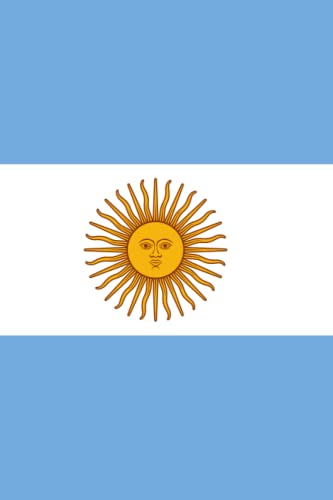 Argentina Flag Notebook Journal - 100 Pages for Writing, Sketching & Note Taking - Perfect for School, Office & Travel