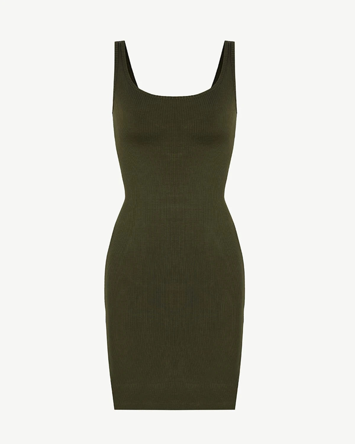 Stylish Cozy Ribbed Low Back Shaping Dress for Women - Perfect for Date Night, Parties & Special Occasions