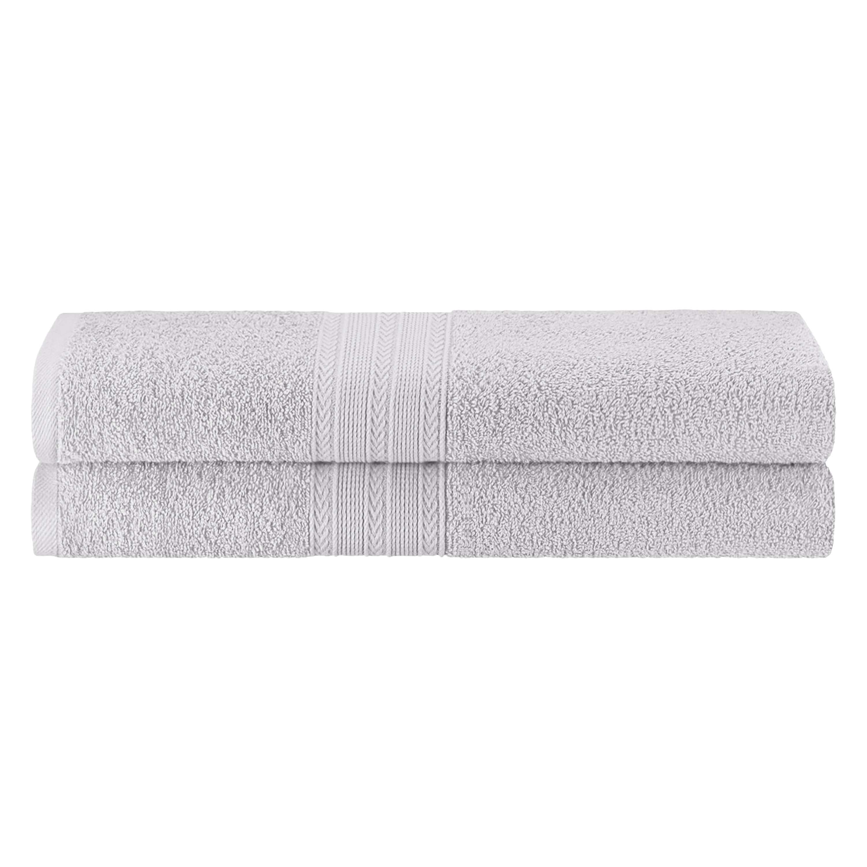 Soft Cotton Eco-Friendly 2-Piece Bath Sheet Towel Set - Ultra Absorbent & Quick Dry for Spa, Beach & Luxury Bathroom